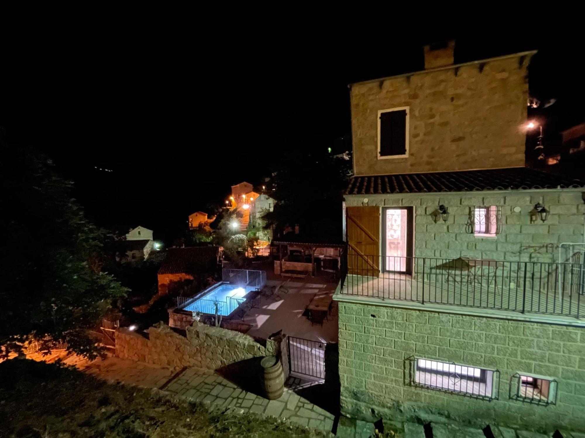 Casa Arena Authentique Maison De Village Avec Piscine Au Coeur De L'Alta Rocca - Zoza Eksteriør bilde