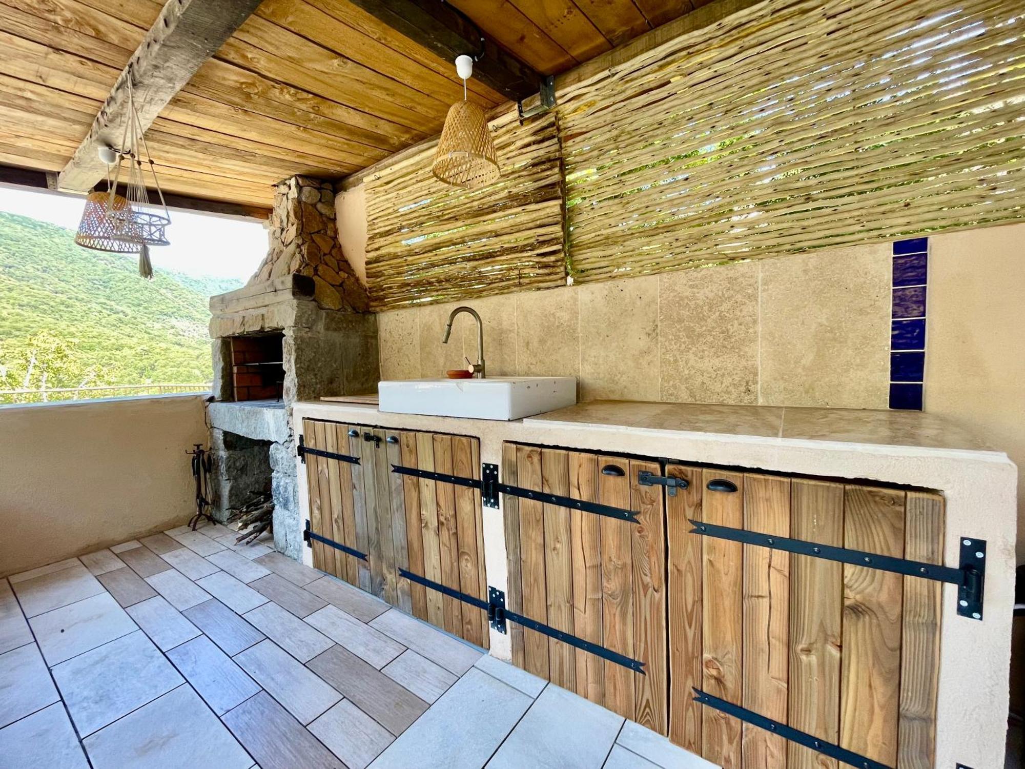 Casa Arena Authentique Maison De Village Avec Piscine Au Coeur De L'Alta Rocca - Zoza Eksteriør bilde