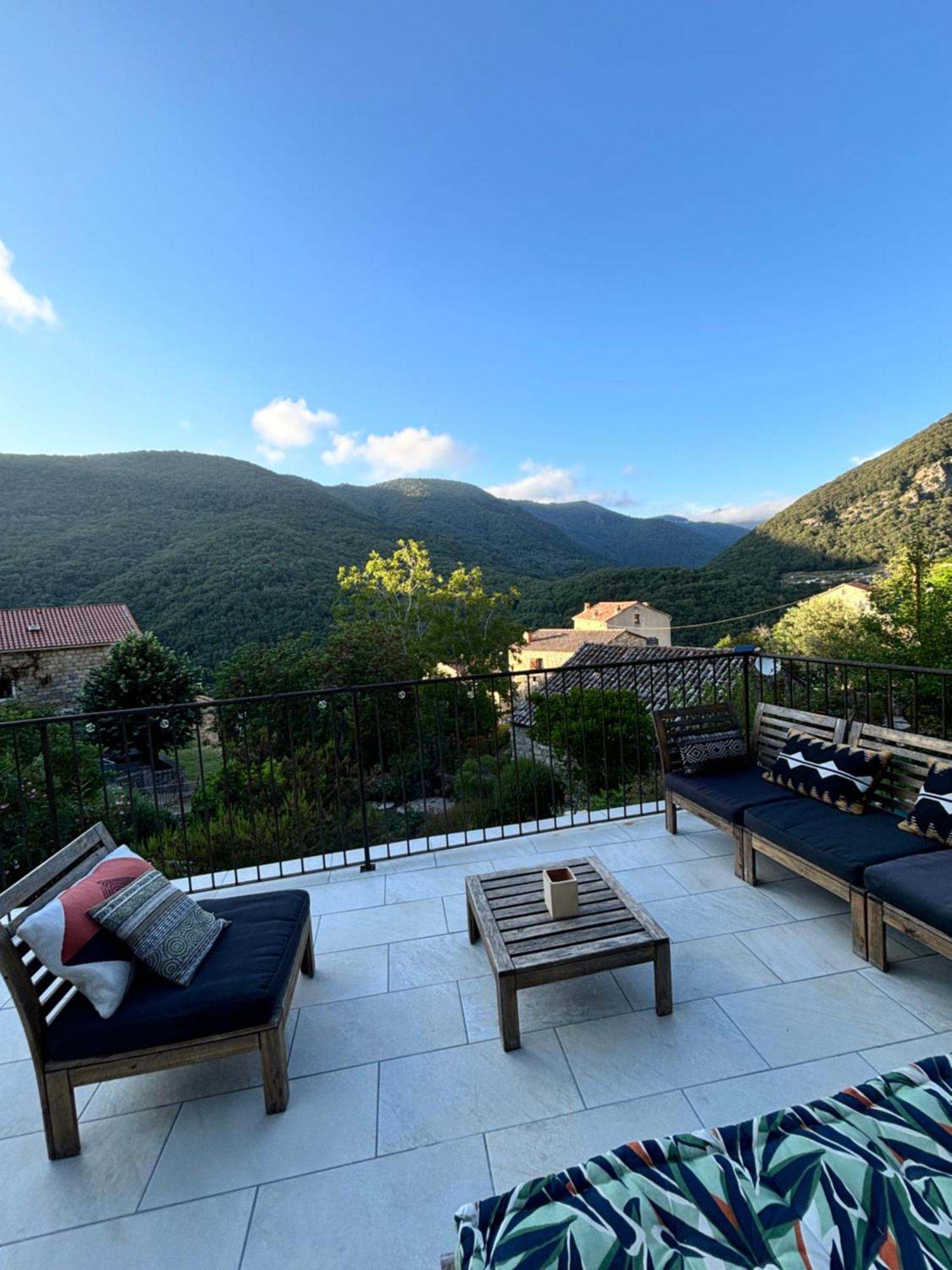 Casa Arena Authentique Maison De Village Avec Piscine Au Coeur De L'Alta Rocca - Zoza Eksteriør bilde